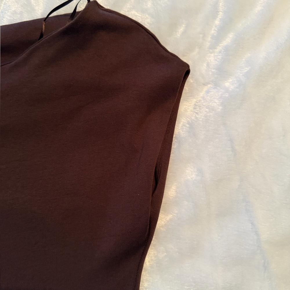 Zara Brown Maxi Dress - Picture 3 of 7